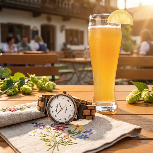 Dámske drevené hodinky Bierzeit